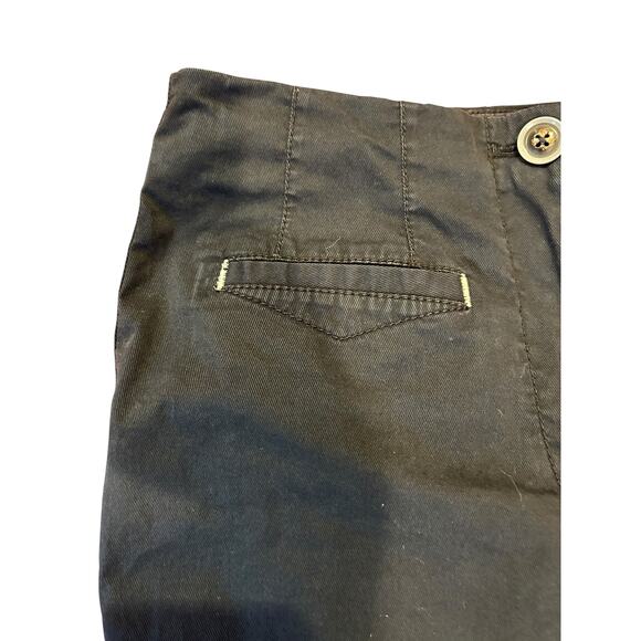 ANTHROPOLOGIE MAEVE Black Stretch Chino Utility Basic Everyday Y2K Women's 4 - Picture 9 of 11